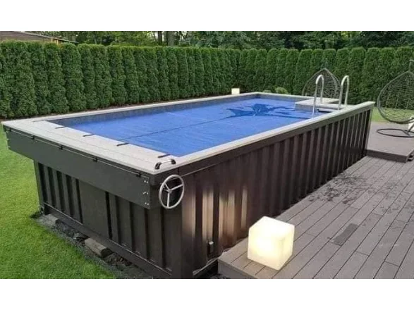 Piscina de contenedores 6 m x 2,5 m